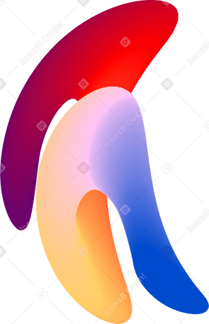 rainbow wavy spot в PNG, SVG