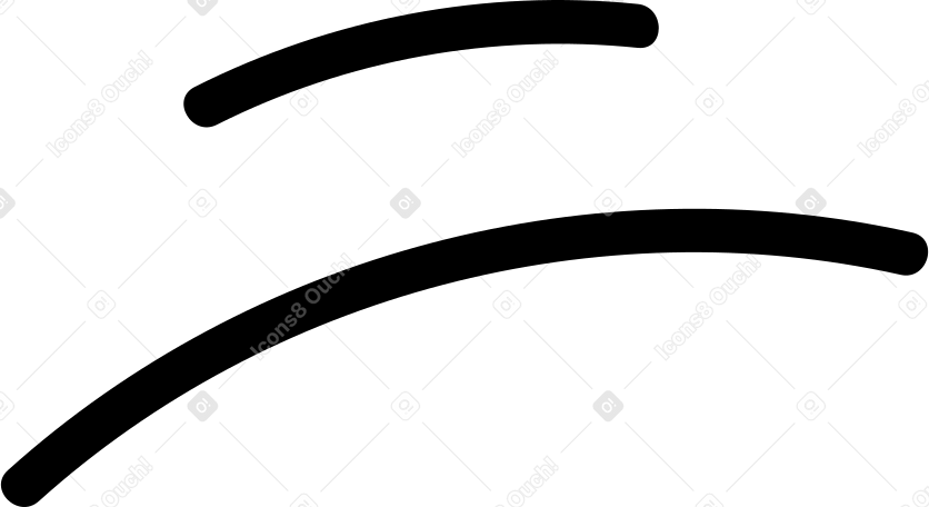 两条黑线 PNG, SVG