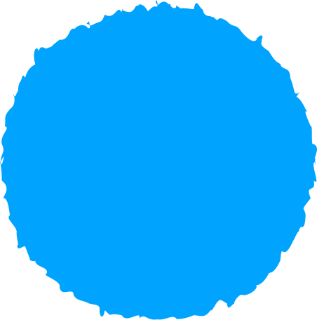 circle sky blue Illustration in PNG, SVG