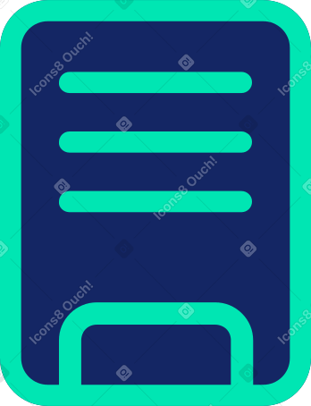 clipboard with a list Illustration in PNG, SVG