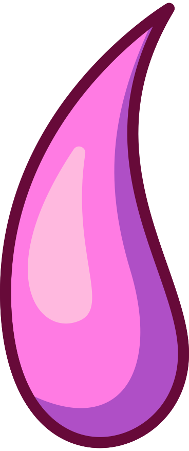 pink drop PNG, SVG