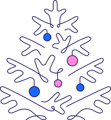 white christmas tree PNG, SVG