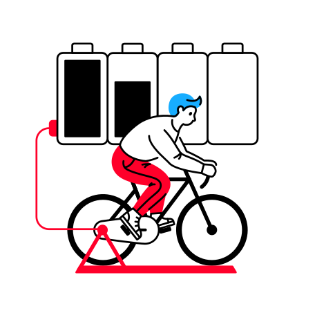 Green Energy Illustration in PNG, SVG