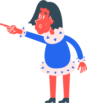 girl shows PNG, SVG