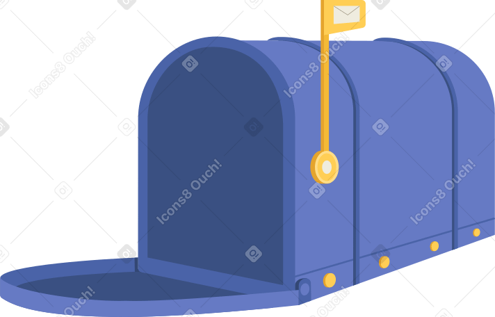 caixa postal PNG, SVG