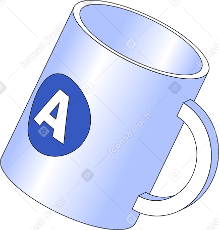 mug with logo PNG, SVG