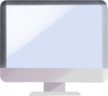 grey computer monitor PNG, SVG