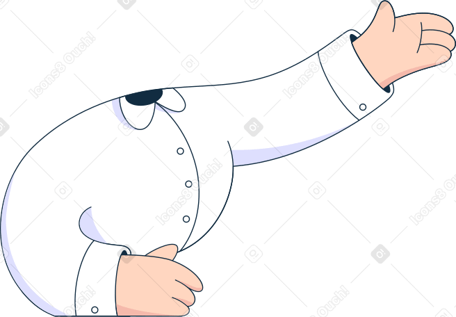 body in a shirt Illustration in PNG, SVG