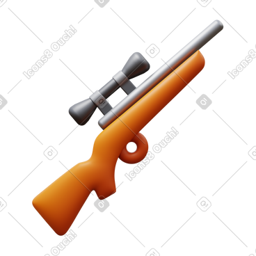 Sniper rifle PNG, SVG