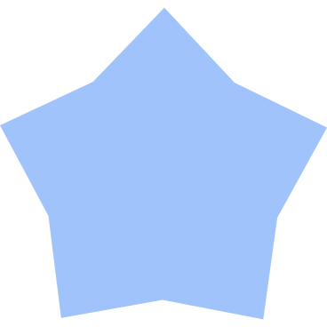 Синяя звезда в PNG, SVG