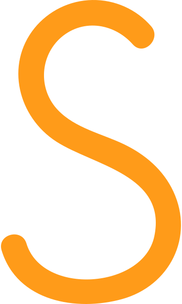 S yellow PNG, SVG