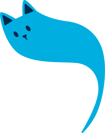 ghost of a cat PNG, SVG
