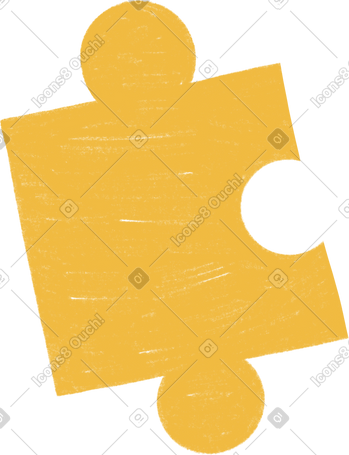 yellow puzzle PNG, SVG