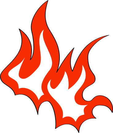 fire animated illustration in GIF, Lottie (JSON), AE