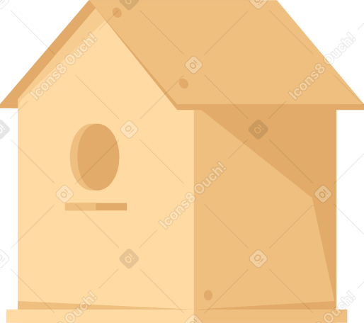 birdhouse Illustration in PNG, SVG