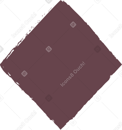 brown rhombus Illustration in PNG, SVG