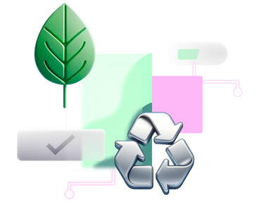 Consciência ambiental e ecológica, reciclagem PNG, SVG