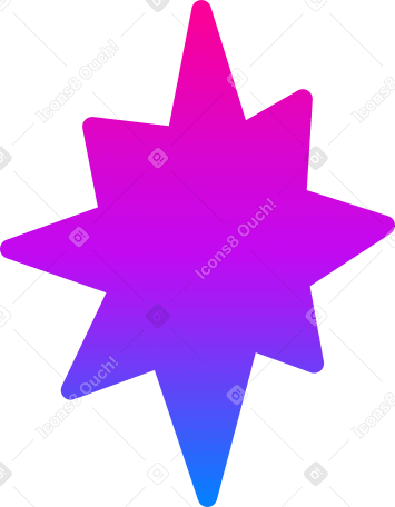 星星闪耀 PNG, SVG