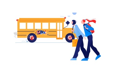 School bus PNG, SVG