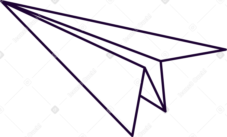 Papierflieger PNG, SVG