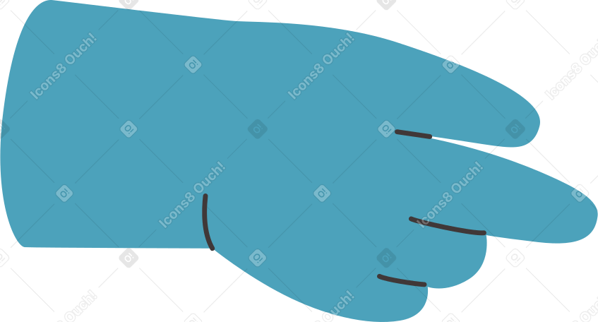 rubber cleaning gloves PNG, SVG
