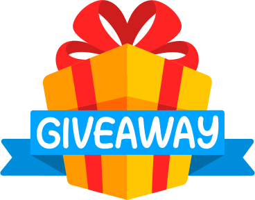 lettering giveaway with surprise box text PNG, SVG