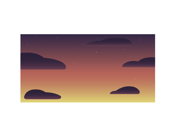 night sky Illustration in PNG, SVG