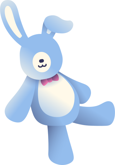 easter bunny PNG, SVG