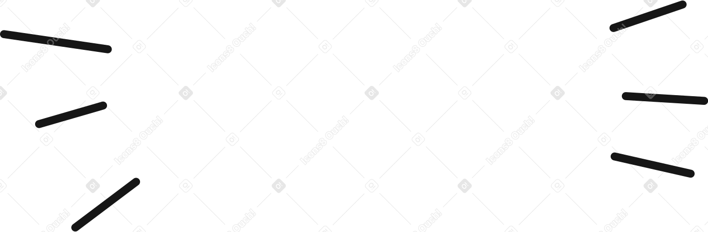 six black lines в PNG, SVG