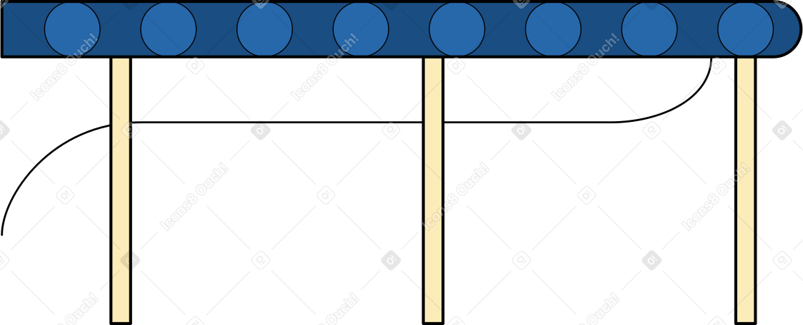 conveyor belt Illustration in PNG, SVG