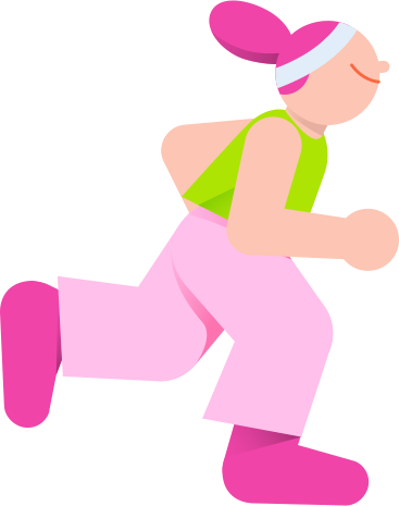 sporty girl PNG, SVG
