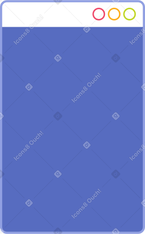 empty interface message box Illustration in PNG, SVG