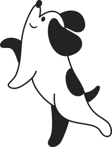 chien qui saute PNG, SVG
