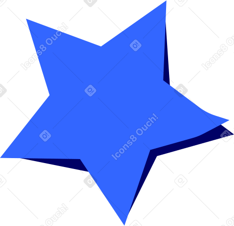 paper star PNG, SVG