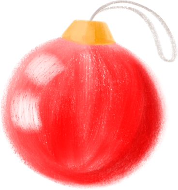 Christmas ornament PNG, SVG