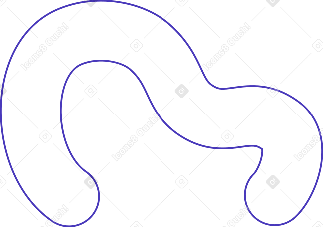 Curva di linea PNG, SVG