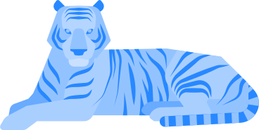 тигр в PNG, SVG