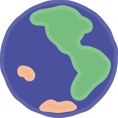 earth Illustration in PNG, SVG