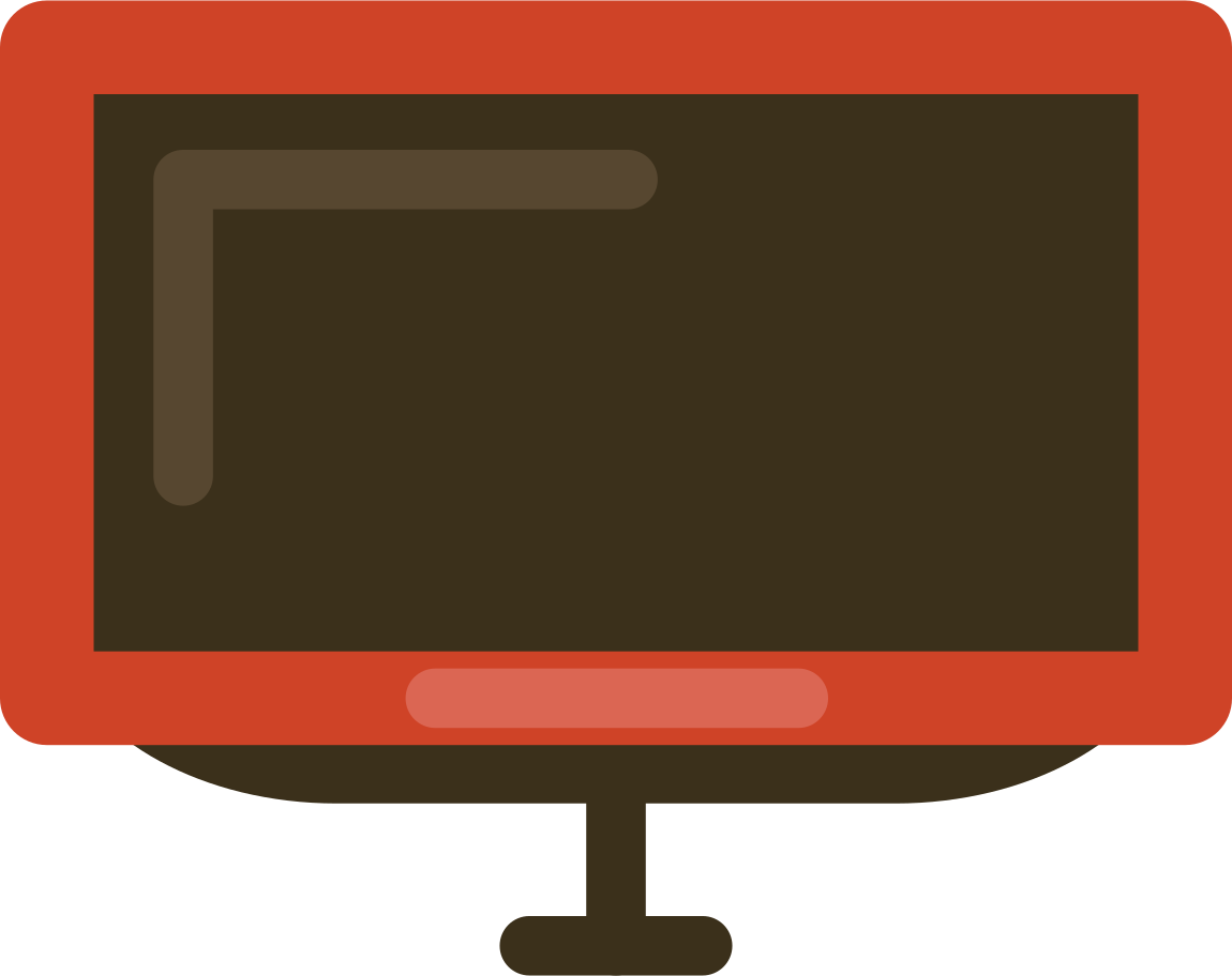 tv Illustration in PNG, SVG