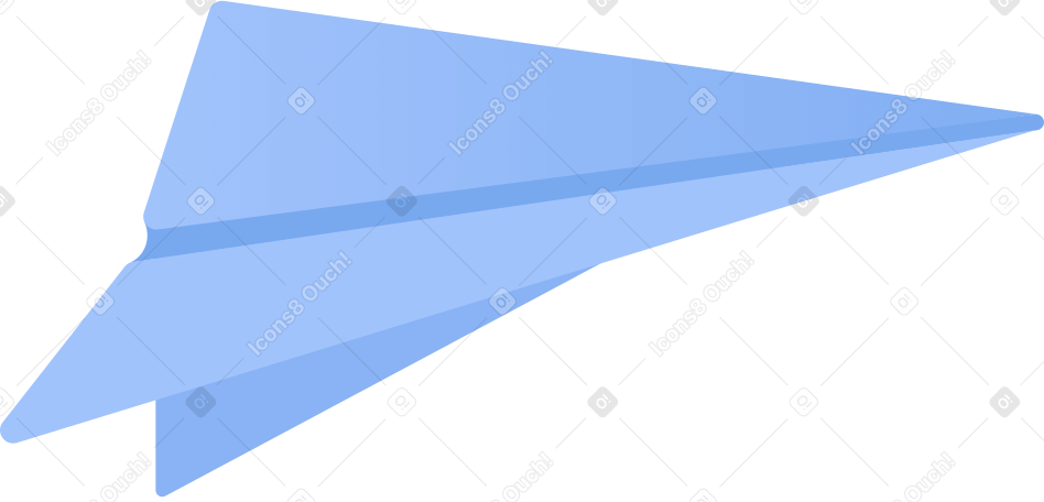 paper plane Illustration in PNG, SVG