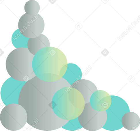 надувные шарики в PNG, SVG