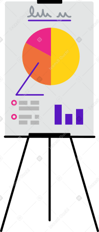 グラフを使ったプレゼンテーション PNG、SVG