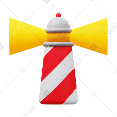 3D lighthouse в PNG, SVG