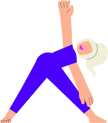 woman doing yoga PNG, SVG