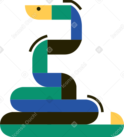 змея в PNG, SVG