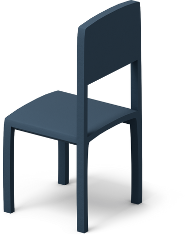 Black chair PNG, SVG
