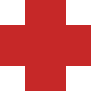 Крест красный в PNG, SVG