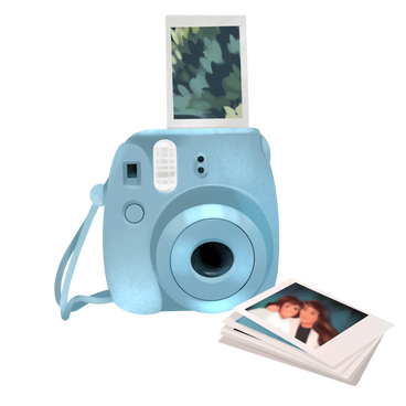 Instant photo camera PNG, SVG