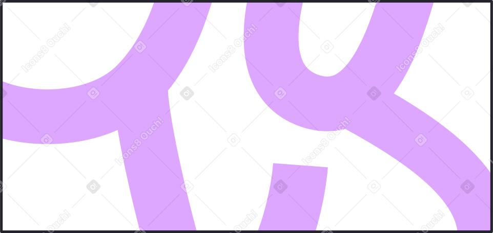 white and light purple abstract painting Illustration in PNG, SVG