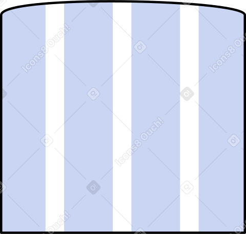 Полосатое полотенце в PNG, SVG